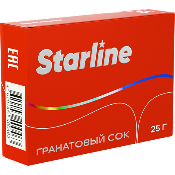 Табак Starline Гранатовый сок 25 гр в Казани