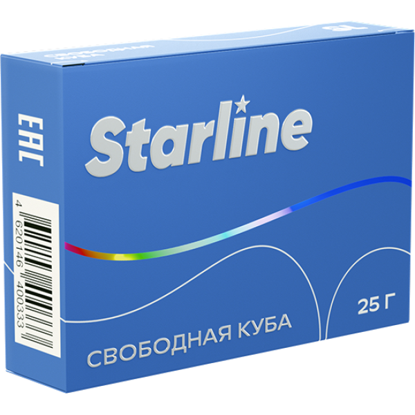 Табак Starline Свободная куба 25 гр в Казани