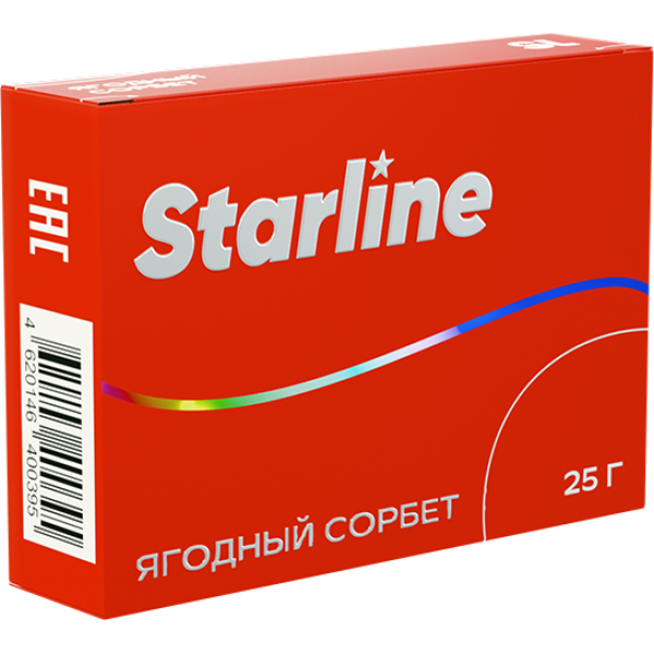 Табак Starline Ягоднный сорбет 25 гр в Казани