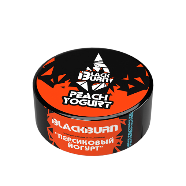 Табак Burn Black Peach Yogurt  25 грамм в Казани