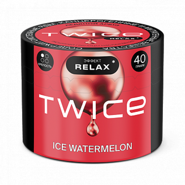 Табак TWICE Ice Watermelon (Ледяной арбуз) 40 гр в Казани
