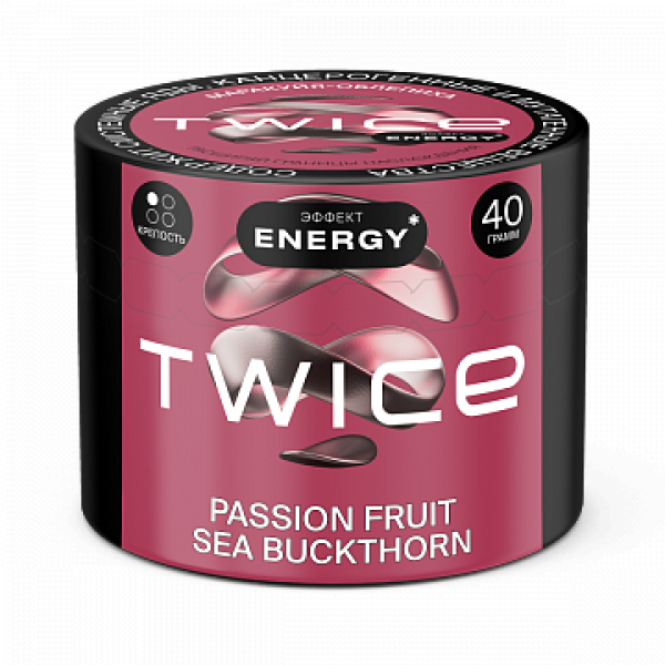 Табак TWICE Passion fruit Sea Buckthorn (Маракуйя Облепиха) 40 гр в Казани