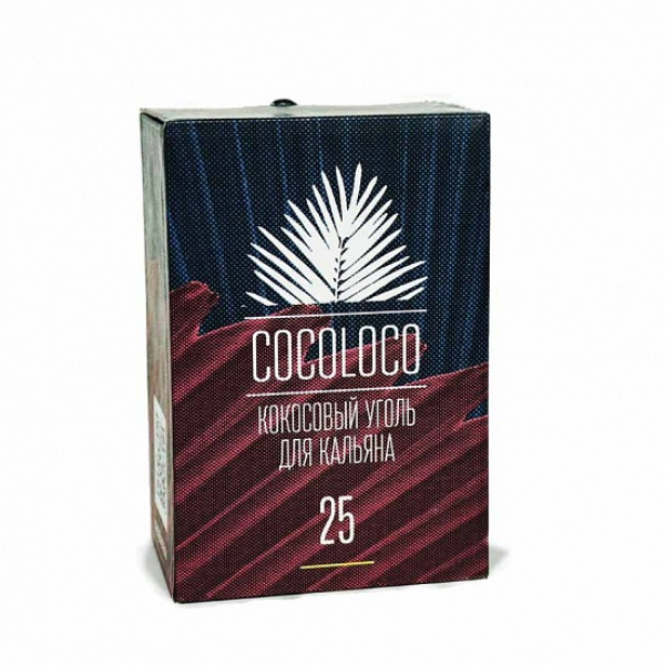 Кокосовый уголь Cocoloco 25мм в Казани