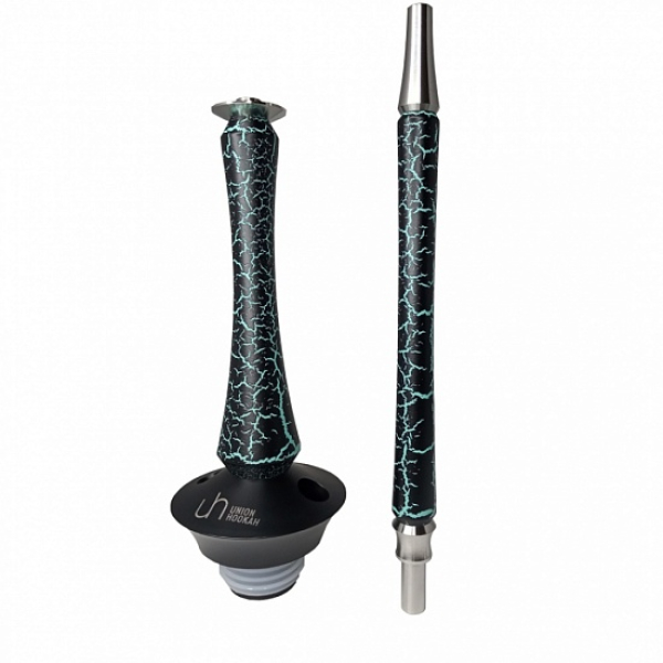 Кальян Union Hookah Sleek Кракле голубой в Казани