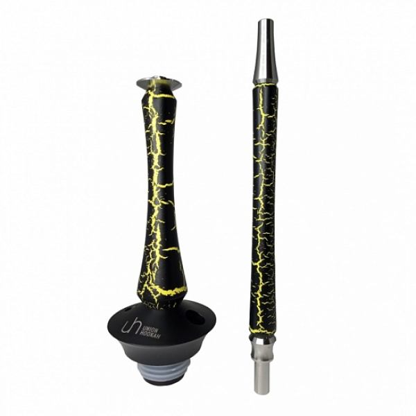 Кальян Union Hookah Sleek Кракле желтый в Казани