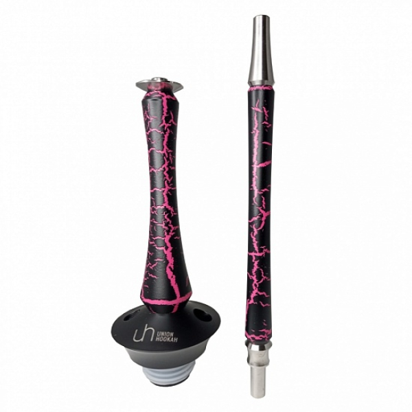 Кальян Union Hookah Sleek Кракле розовый в Казани