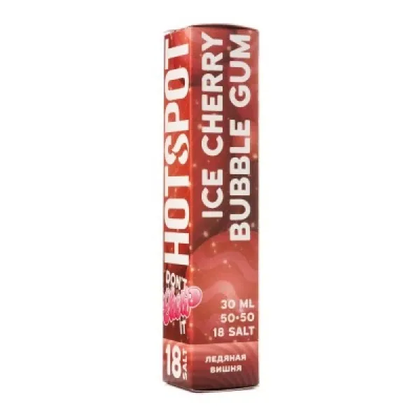 Жидкость HOTSPOT Chow Ice Cherry Bubble Gum 30 мл в Казани
