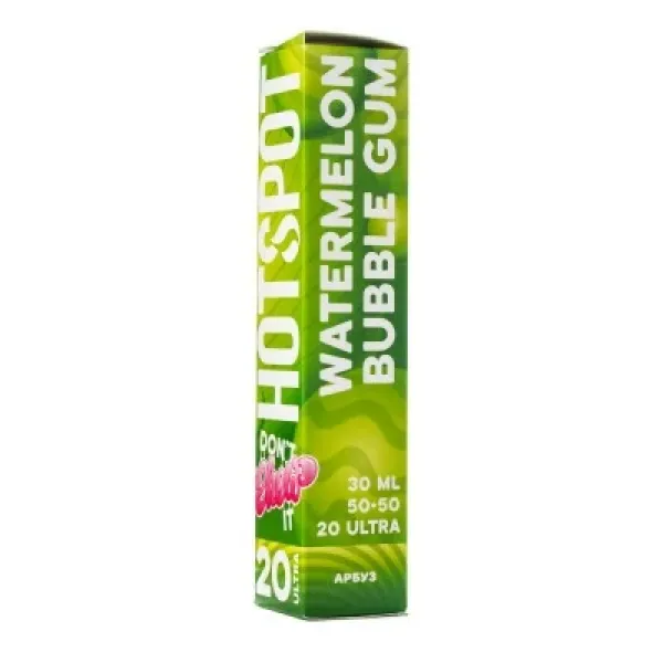Жидкость HOTSPOT Chow Ultra Watermelon Bubble Gum 30 мл в Казани
