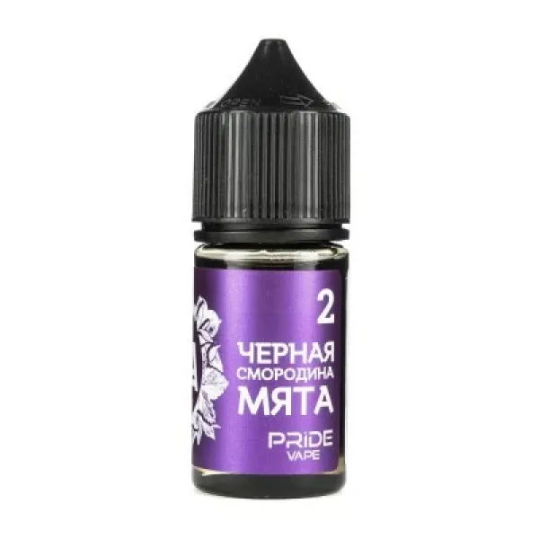 Жидкость Pride Vape Tea Salt Черная смородина мята 30 мл в Казани