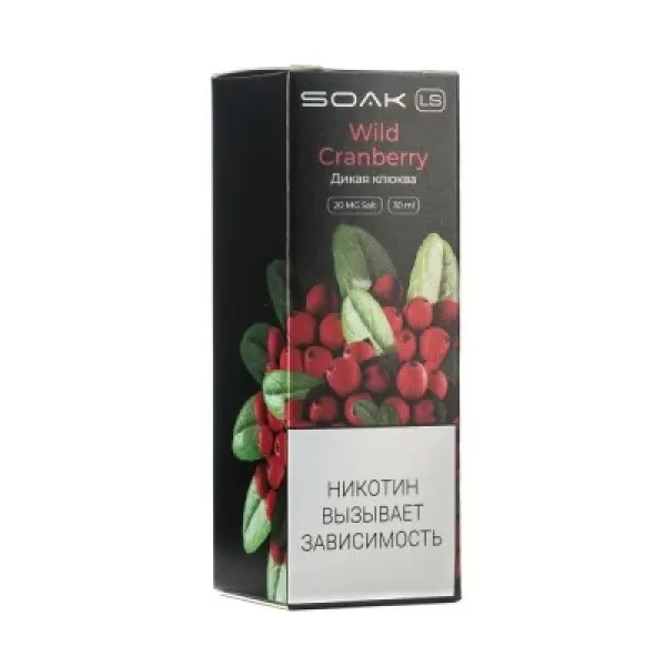 Жидкость SOAK LS Wild Cranberry 30 мл в Казани