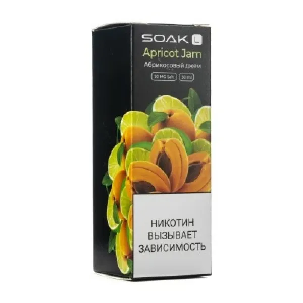 Жидкость SOAK L Apricot Jam 30 мл в Казани