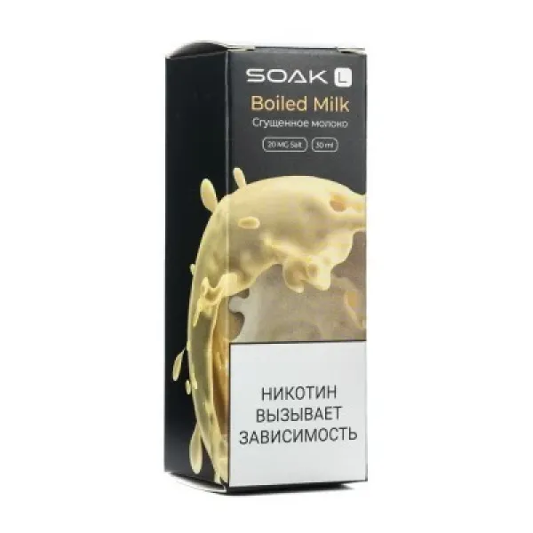 Жидкость SOAK L Boiled Milk 30 мл в Казани