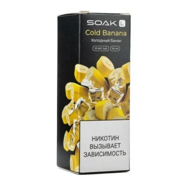 Жидкость SOAK L Cold Banana 30 мл в Казани