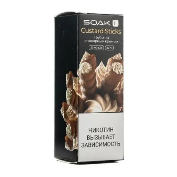Жидкость SOAK L Custard Sticks 30 мл в Казани