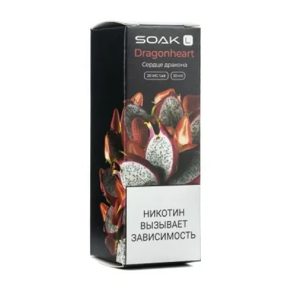 Жидкость SOAK L Dragonheart 30 мл в Казани