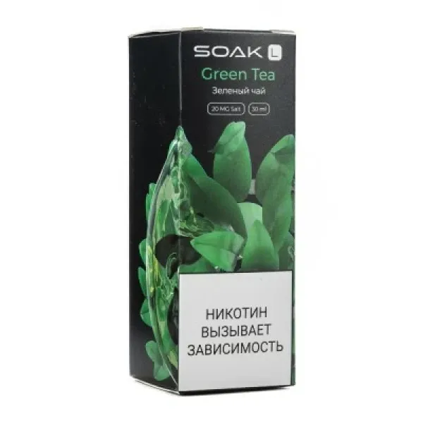 Жидкость SOAK L Green Tea 30 мл в Казани