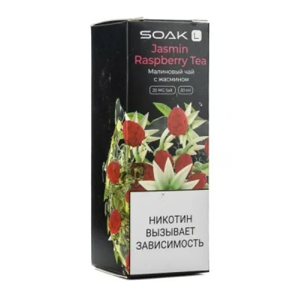 Жидкость SOAK L Jasmin Raspberry Tea 30 мл в Казани