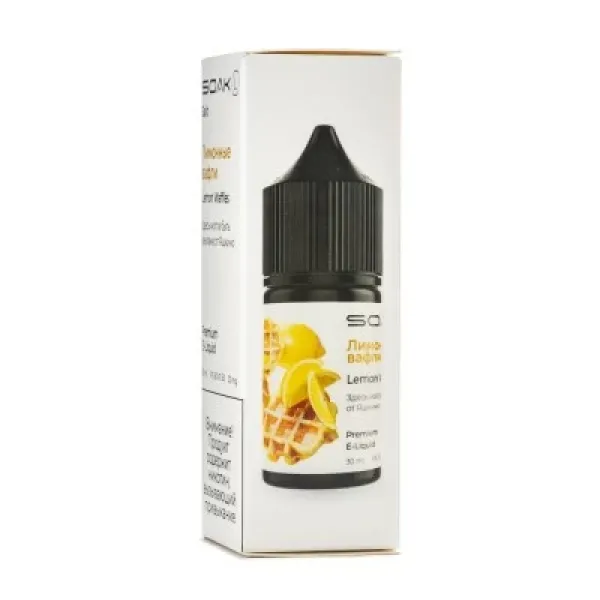 Жидкость SOAK L Lemon Waffles 30 мл в Казани