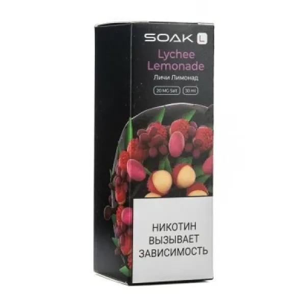 Жидкость SOAK L Lychee Lemonade 30 мл в Казани