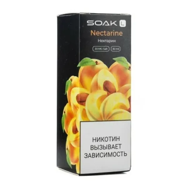 Жидкость SOAK L Nectarine 30 мл в Казани