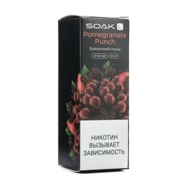 Жидкость SOAK L Pomegranate Punch 30 мл в Казани