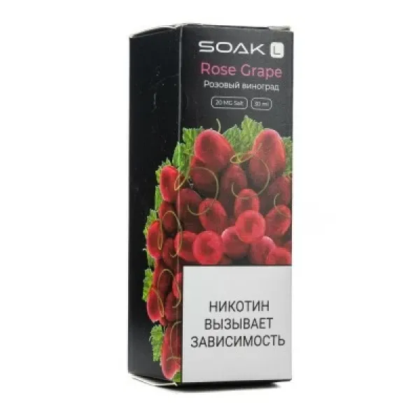 Жидкость SOAK L Rose Grape 30 мл в Казани