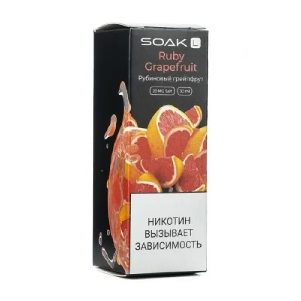 Жидкость SOAK L Ruby Grapefruit 30 мл в Казани