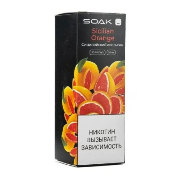 Жидкость SOAK L Sicilian Orange 30 мл в Казани