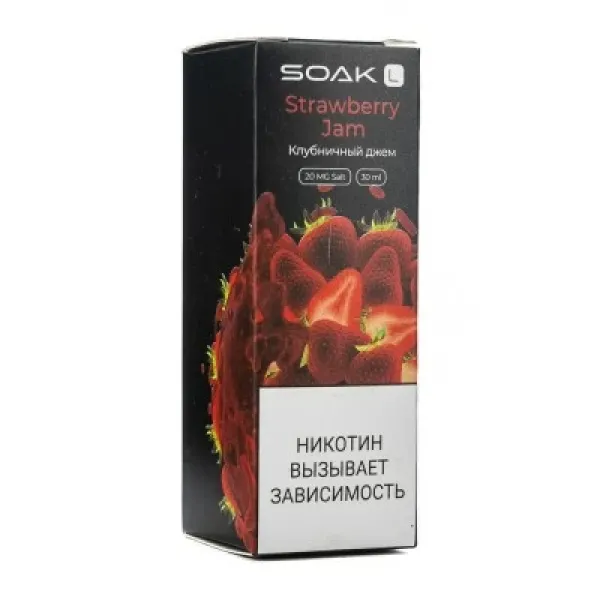 Жидкость SOAK L Strawberry Jam 30 мл в Казани