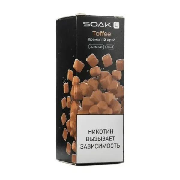 Жидкость SOAK L Toffee 30 мл в Казани