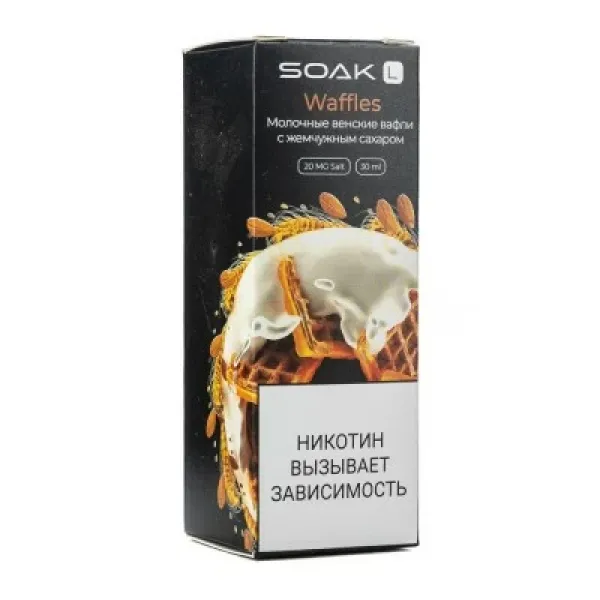Жидкость SOAK L Waffels 30 мл в Казани