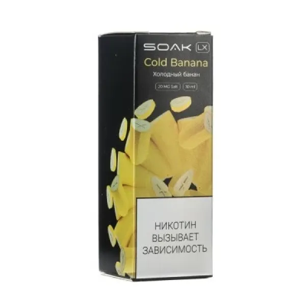 Жидкость SOAK LX Cold Banana 30 мл в Казани