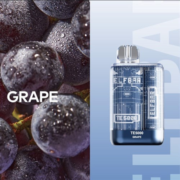 Elfbar TE5000 Grape, 5000 тяг в Казани