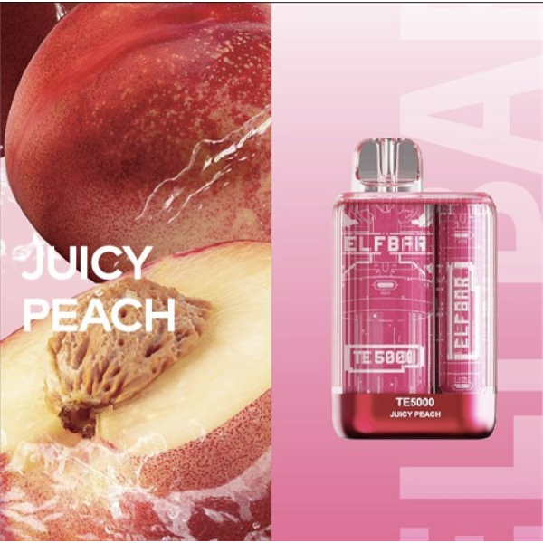 Elfbar TE5000 Juicy Peach, 5000 тяг в Казани