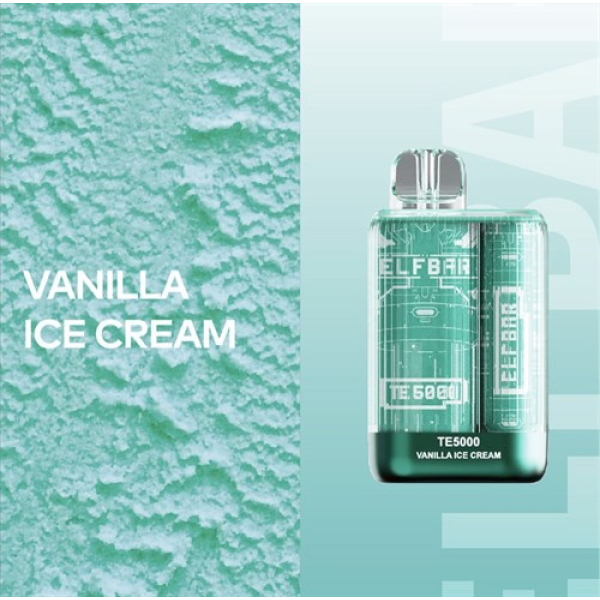 Elfbar TE5000 Vanilla Ice Cream, 5000 тяг в Казани