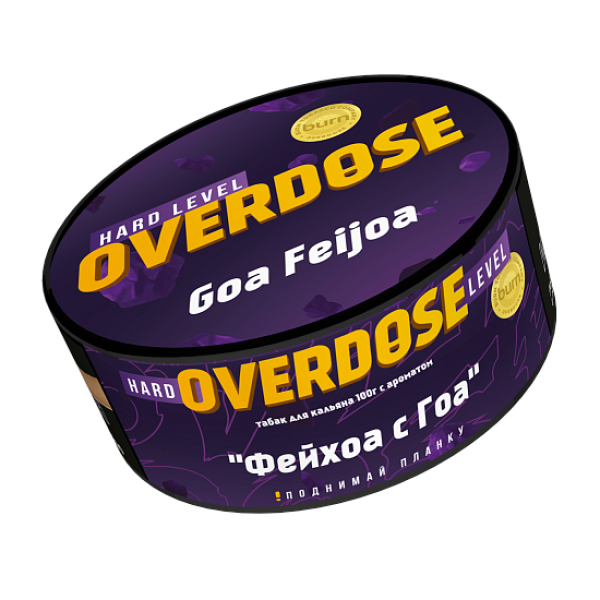 Табак Overdose Goa Feijoa (Фейхоа с Гоа) 100 гр в Казани
