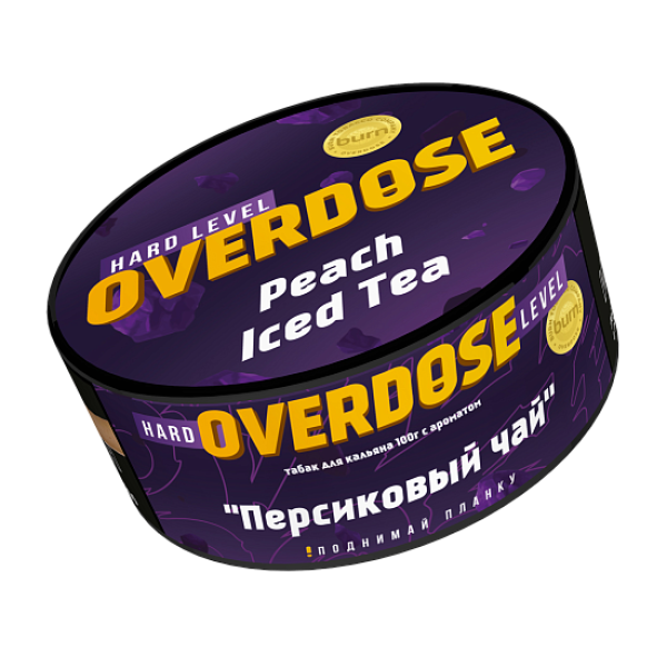 Табак Overdose Peach Iced Tea (Персиковый чай) 100 гр в Казани