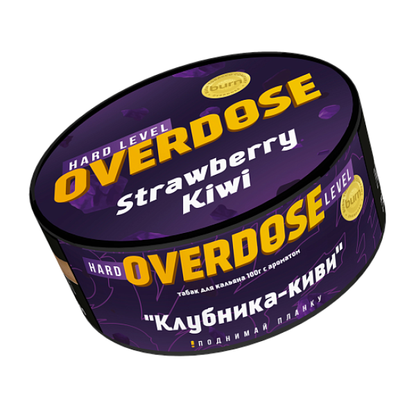 Табак Overdose Strawberry Kiwi (Клубника киви) 100 гр в Казани