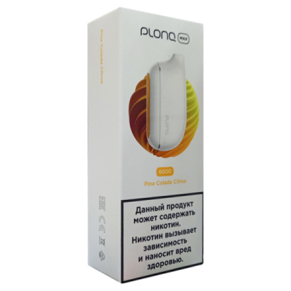 Plonq Max Pina Colada Citrus 6000 тяг в Казани
