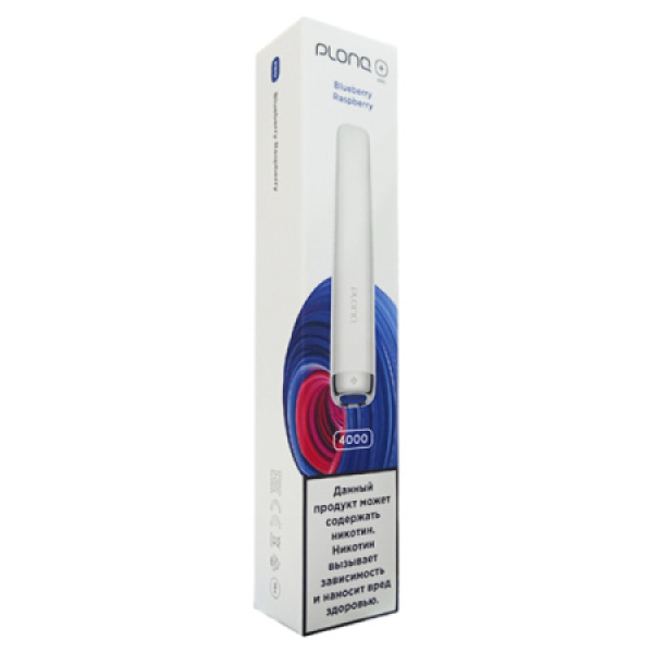 Plonq Plus Pro Blueberry Raspberry 4000 тяг в Казани