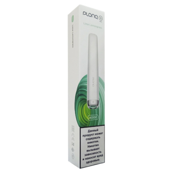 Plonq Plus Pro Lime Lemongrass 4000 тяг в Казани