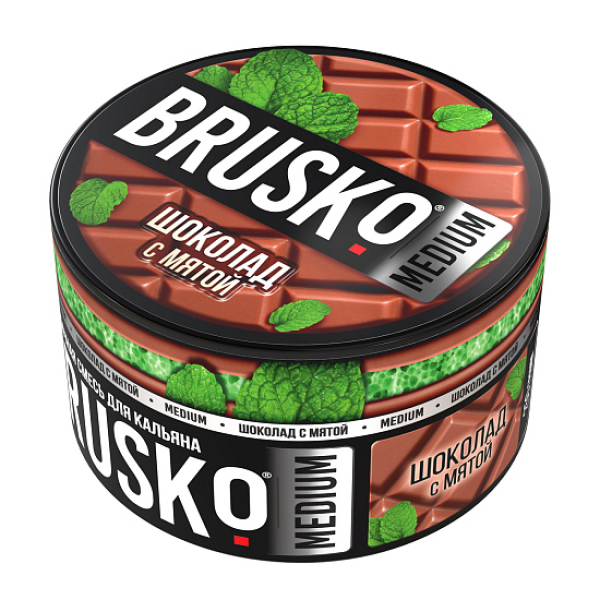 Смесь Brusko Шоколад с мятой 250 гр в Казани