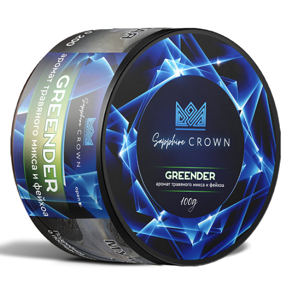 Табак SAPPHIRE CROWN GREENDER  100 грамм в Казани