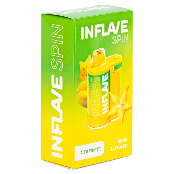 INFLAVE SPIN Старфрут (8000 затяжек) в Казани