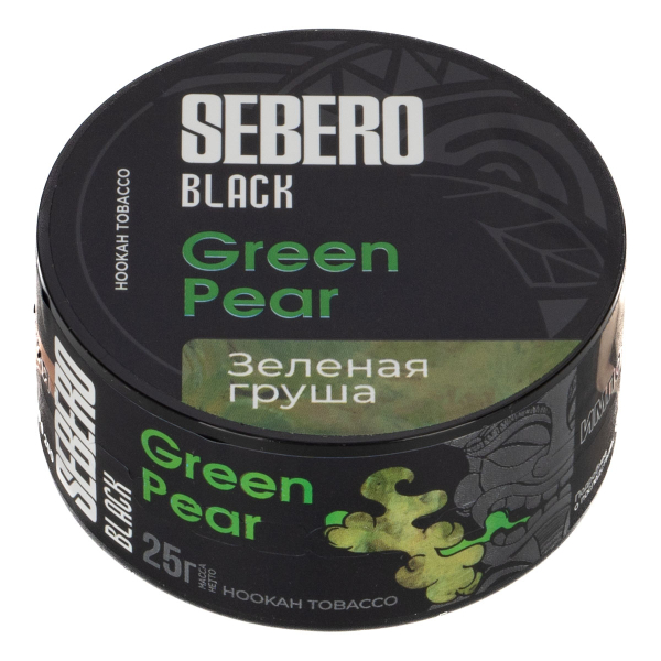 Табак Sebero Black Green Pear  25 грамм в Казани