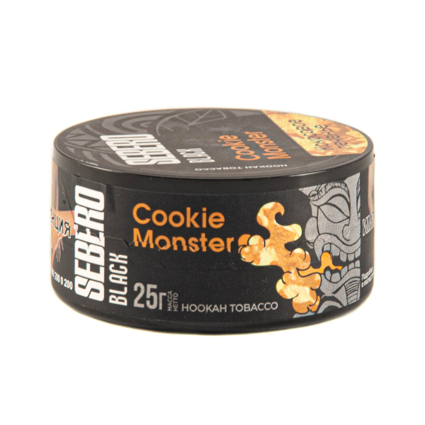 Табак Sebero Black Cookie Monster  25 грамм в Казани