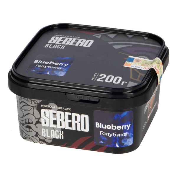 Табак Sebero Black Blueberry  200 грамм в Казани
