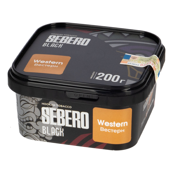 Табак Sebero Black Western  200 грамм в Казани