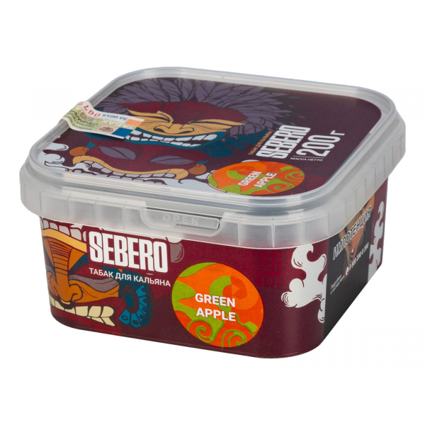 Табак Sebero Green apple  200 грамм в Казани