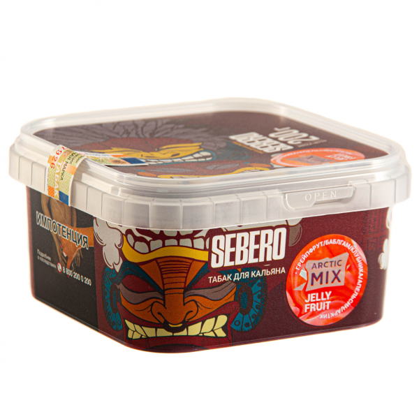 Табак Sebero Arctic Mix Jelly fruit  200 грамм в Казани